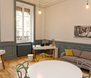 Bureau privé 20 m² 5 postes Location bureau Rue de la République Lyon 69001 - photo 3